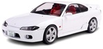 1:18 Nissan Silvia White