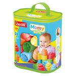 Quercetti Momy Soft Bag - cuburi moi - 28 buc