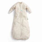 ERGOPOUCH Vak na spanie s rukávmi organická bavlna Jersey Oatmeal Marle 8-24 m, 8-14 kg, 1