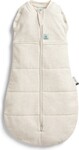 ERGOPOUCH Envoltorio y saco de dormir 2 en 1 Cocoon Oatmeal Marle 3-6 m, 6-8 kg, 2,5 tog