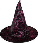 Detský klobúk fialový čarodejnice/Halloween