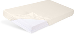 BABYMATEX Plachta napínacia Jersey 60x120cm ecru, slonová kosť