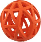 Hračka Dog Fantasy lopta dierovaná oranžová 12,5cm