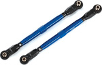 Traxxas barra de conexión de aluminio azul (2) (para WideMaxx)