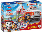 Puzzle Paw Patrol 32x23cm Stația de salvare Adventure Bay 60 piese