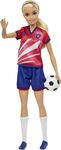 Mattel Barbie Futbalová bábika - Barbie v červenom drese