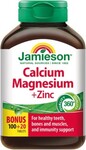 Jamieson Calcium, Magnesium mit Zink 120 Tabletten