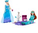 Mattel Disney Frozen, Anna &amp; Elsa set di bambole