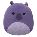 Squishmallows Fialová kapybara Debra, 13 cm