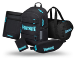 BAAGL SADA 5 Skate Fortnite Blue: hátizsák, sporttáska, övtáska, laptop tok, pénztárca