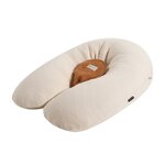 Cuscino gravidanza e allattamento Multirelax 3in1 Ecru, Cotone