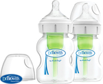 DR.BROWN'S Fľaša antikolik Options+ široké hrdlo 2x150 ml plast
