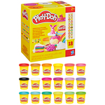 HASBRO - Play-Doh 18 kosov lončkov, veliko pakiranje