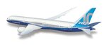 Maisto - Fresh Metal Tailwinds - lietadlá, Boeing 737 MAX 10, bielo-modré, blister