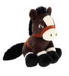 Keel Toys SE3496-1 Keeleco Pony beige – giocattolo ecologico in peluche 22 cm