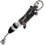 Hračka Dog Fantasy Skinneeez medvedík čistotný s povrazom 57,5cm