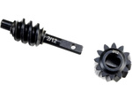 Axial pužni prijenos 2/12T, čelik: SCX30