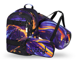 BAAGL SET 3 Skate Vibe: Rucksack, Federmäppchen, Sporttasche GRS