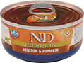 N&amp;D CAT HIRSCH &amp; KÜRBIS 70 GR