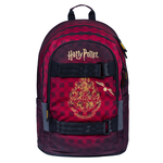 BAAGL Školský batoh Skate Harry Potter Bradavice vínový