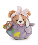 NICI peluche MyMochi Cocker Spaniel Brushy 8 cm con pennello e costume da pittore, confezione regalo