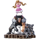 Iron Studios X-Men - Albert és Elsie-Dee szobor művészeti méretarány 1/10