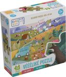 KukiKuk 80052 Veľké puzzle Na výlete