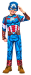 AVENGERS Kapitán Amerika BL detský kostým veľkosť XS(110-116cm)