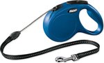 Vodítko Flexi Classic New lanko M modré 5m
