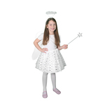 Costume enfant tutu jupe ange avec ailes et accessoires