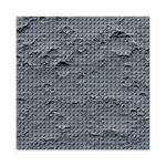 BRIXIES Plus 225.004 Dizajnová podložka na stavanie - mesačná krajina 25,5 x 25,5 cm