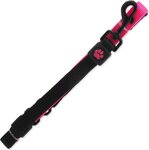 Vodítko Active Dog Bungee Neoprene M ružové 2x120cm