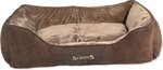 Pelech Scruffs Chester Box Bed čokoládový XL 90x70cm