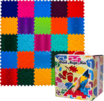 Ortek Masážna ortopedická podložka Puzzle "Mix" 25 prvkov