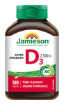 Jamieson Vitamin D3 2500 IU 180tbl.
