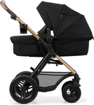 KINDERKRAFT Kočík kombinovaný Moov 2 Air 3v1 Pure Black