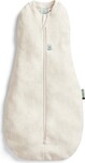 ERGOPOUCH Fascia e sacco a pelo 2in1 Cocoon Oatmeal Marle 3-6 m, 6-8 kg, 0,2 tog
