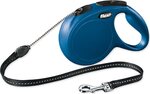 Vodítko Flexi Classic New lanko M modré 8m