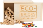 ECO-BRICKS Bambusová stavebnica 90 dielikov