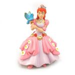 Figúrka Princezná s vtáčikom 9 cm