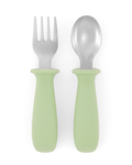 SKIP HOP Cucchiaio e forchetta Besties Squad Green, 12m+