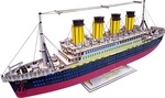 Woodcraft Drevené 3D puzzle Titanic