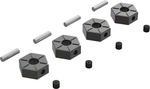 Arrma metal hexagonal H12mm (4)