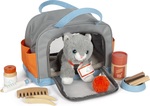 Small foot Gatto di peluche con set di assistenza