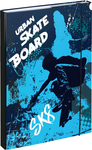 BAAGL Mappen für Schulhefte A4 Skateboard