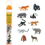 Safari® Toob  Ohrozené zvieratá pevnina 10 figúrok