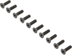 Losi skrutka Flat Head M4x14mm (10)