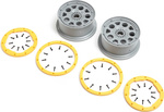 Losi disk strieborný, žltý beadlock (2): DBXL 2.0