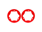 Traxxas Beadlock-Ring 3.9" hinten rot (2)