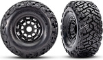 Traxxas koleso 2.2/3.2", disk čierny, pneu Maxx Slash belted (2)